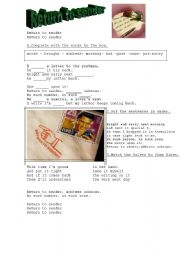 English worksheet: Return to sender by Elvis