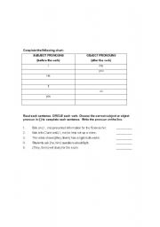 English worksheet: Grammer worksheet