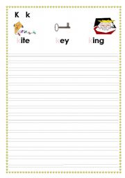 English worksheet: alphabet