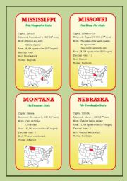 English Worksheet: The United States Identity Cards (Part 4)