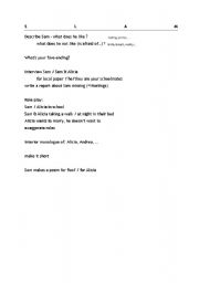 English Worksheet: Nick Hornby 