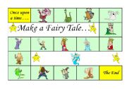 English Worksheet: Make a Fairy Tale Board Game...A Fun Way to practise Story telling
