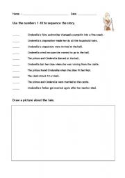 English Worksheet: Cinderella