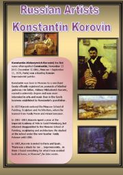 Russian Artists-Konstantin Korovin