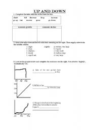 English Worksheet: graphs