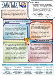 Speaking Preparation 7. Eating habits.