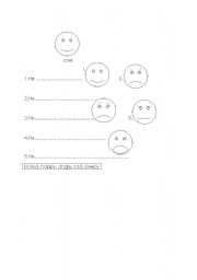 English worksheet: FEELINGS