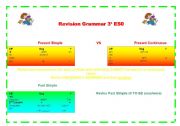 English Worksheet: GRAMMAR REVISION