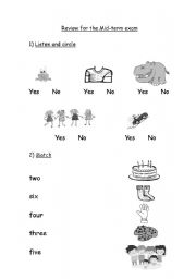 English Worksheet: Listening and reading comprehension