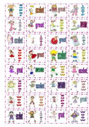 English Worksheet: Cute stickers for girls