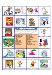 English Worksheet: Activity - Used to with childhood memories 2