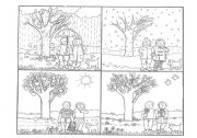 English Worksheet: Seasons