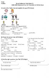 English Worksheet: QUIZ for beginners or elementary 