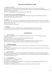 English Worksheet: CREATIVE ACTIVITIES  ( From an in-service training of COMENIUS in ENGLAND)