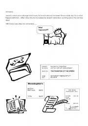 English worksheet: Simple Past: Amnesiac