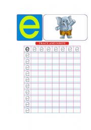 English Worksheet: english alphabet