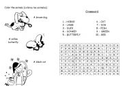 English worksheet: DOMESTIC ANIMALS 