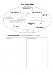 English Worksheet: Past simple