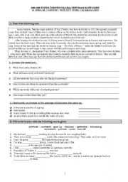 English Worksheet: study sheet