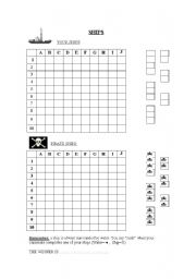 English Worksheet: Battleships