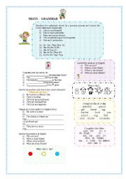 English Worksheet: Grammar/ Review