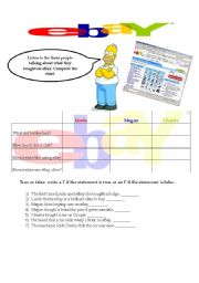 English Worksheet: eBay