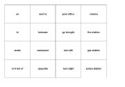 English Worksheet: word about giving directions 