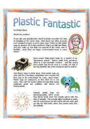English Worksheet: Plastic Fantastic