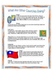 English Worksheet: Plastic Fantastic Reading 2