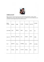 English Worksheet: Romeo & Juliet