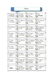English Worksheet: Name...