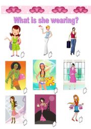 English Worksheet: Clothes