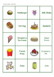 Memory Game - Snack bar