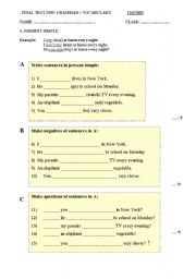 Final test 3