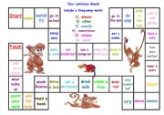 English Worksheet: Adverbs of frequency