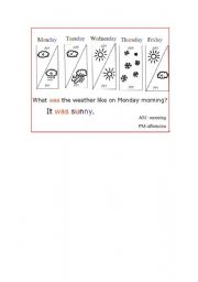 English Worksheet: weather 