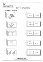 English Worksheet: Plural nouns