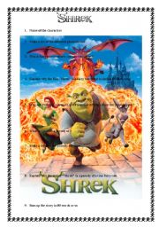 English Worksheet: Shrek 1