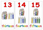 English Worksheet: numbers - part 3