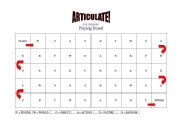 ARTICULATE for children - enjoyable describing game! (game board and rules)