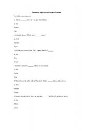 English Worksheet: Some/Any exercise