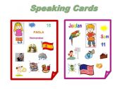 Speaking Cards