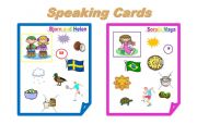 English Worksheet: Speaking cards 2