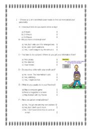 English Worksheet: Are you a Techie? (2)