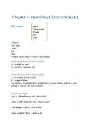 English Worksheet: Describing People (Physical and Personality)