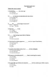 English Worksheet: Passive Voice