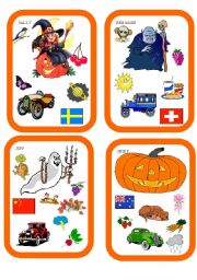 English Worksheet: SPEAKING CARDS