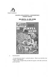 English Worksheet: Reading Present Simple  Doctor Jekyll and Mr. Hyde