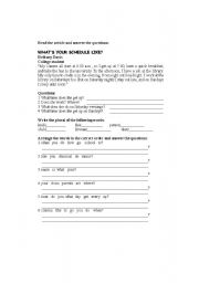 English Worksheet: Full test with composition BASIC