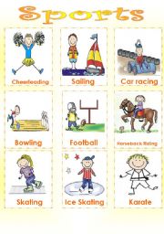 English Worksheet: SPORTS - SET 2